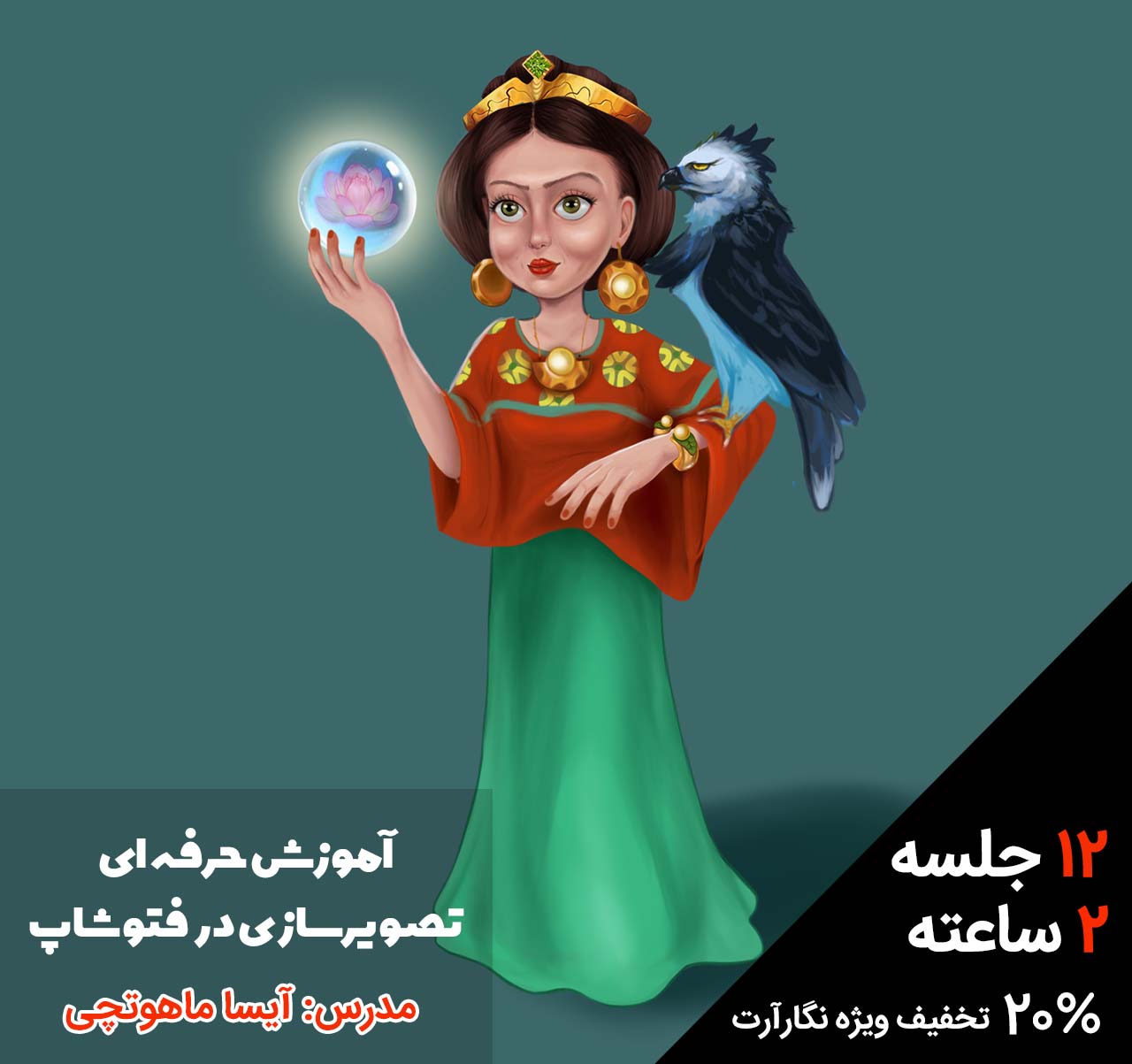 آموزش تصویرسازی در فتوشاپ